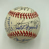Mickey Mantle 1950's New York Yankees Legends Multi Signed Baseball JSA COA