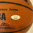 Hall Of Fame Induction Multi Signed Basketball Jim Boeheim JSA COA