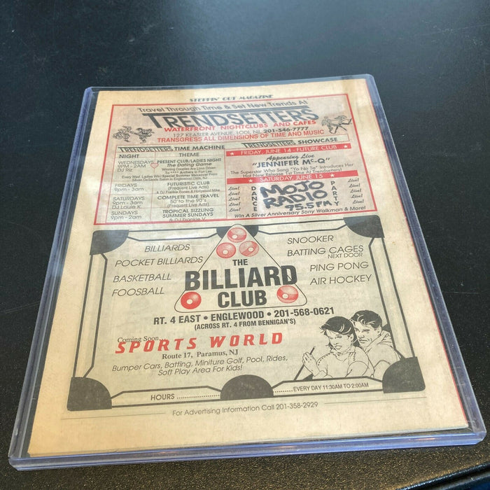 Joe Franklin Signed Autographed Vintage Magazine