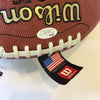 Roger Staubach "#12 HOF 1985" Signed Authentic NFL Wilson Football With JSA COA