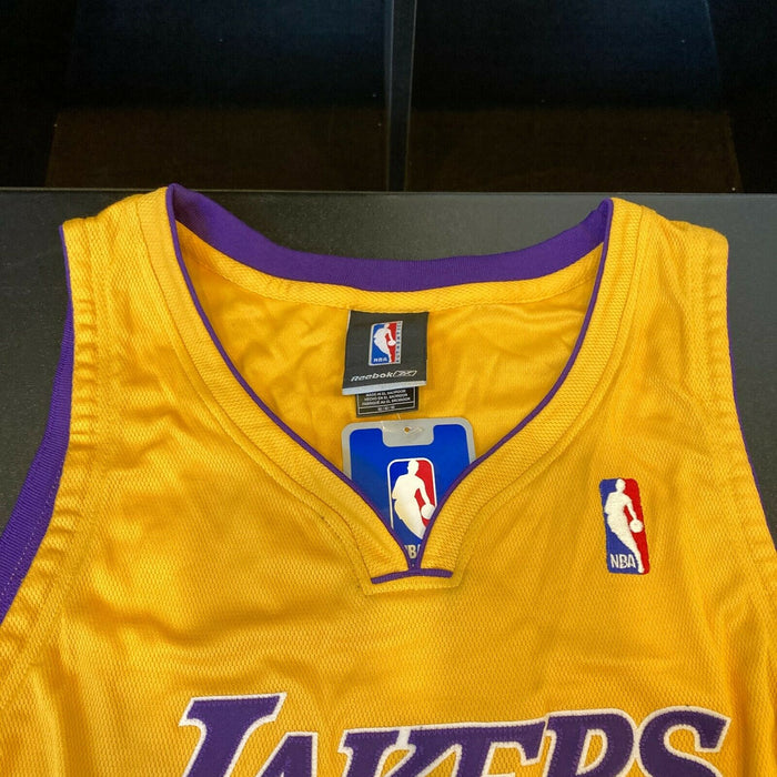 Kobe Bryant Signed Authentic Los Angeles Lakers Reebok Game Model Jersey PSA DNA