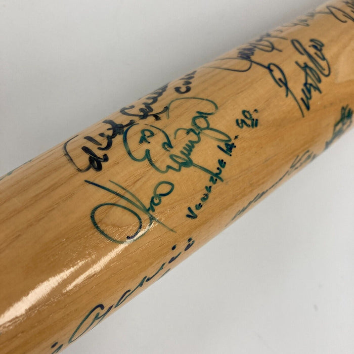 Rare Latin American Legends Multi Signed Baseball Bat 30+ Sigs JSA COA
