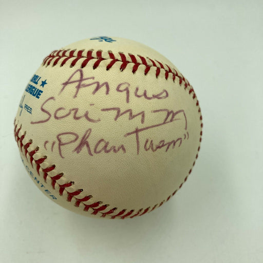 Angus Scrimm PHANTASM Signed Autographed Baseball With JSA COA Movie Star