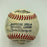 Lou Brock Signed Vintage National League Feeney Baseball Beckett Hologram