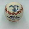 Beautiful Randy Johnson Opening Day Signed Heavily Inscribed Baseball Steiner