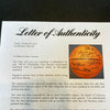 1982-83 Philadelphia 76ers NBA Champs Team Signed Spalding Basketball PSA DNA