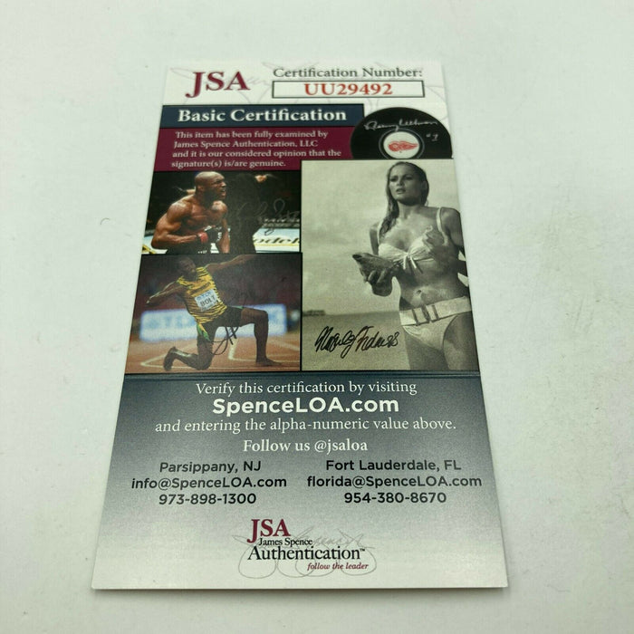 Nomar Garciaparra 1994 Pre Rookie Minor League Signed Baseball JSA COA