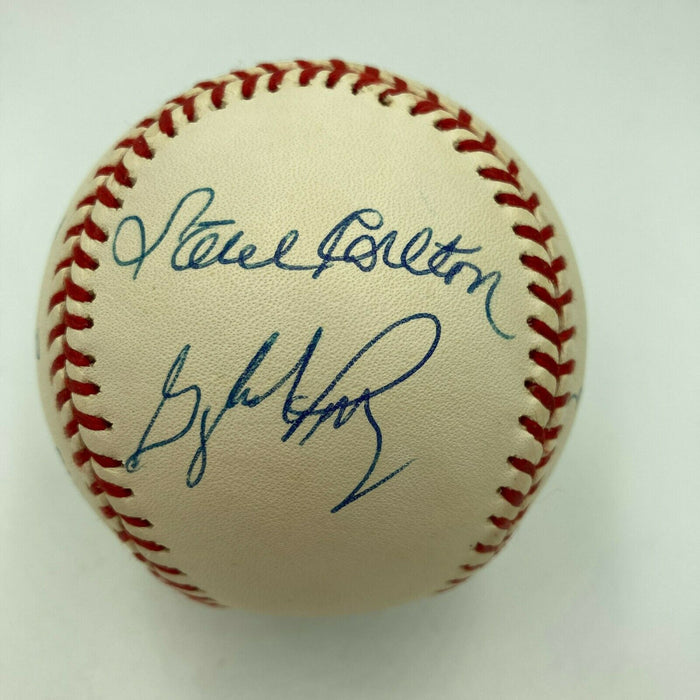 Nolan Ryan Tom Seaver 300 Win Club Signed Baseball With JSA COA