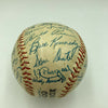1954 Chicago White Sox Team Signed Autographed Baseball With Nellie Fox