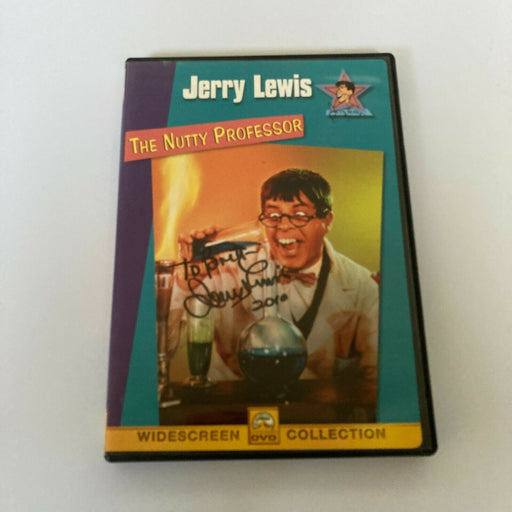 Jerry Lewis Signed Autographed The Nutty Professor DVD