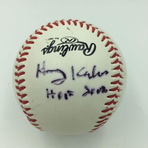 Harry Kalas HOF 2002 & Ryan Howard Phillies Signed Major League Baseball PSA DNA