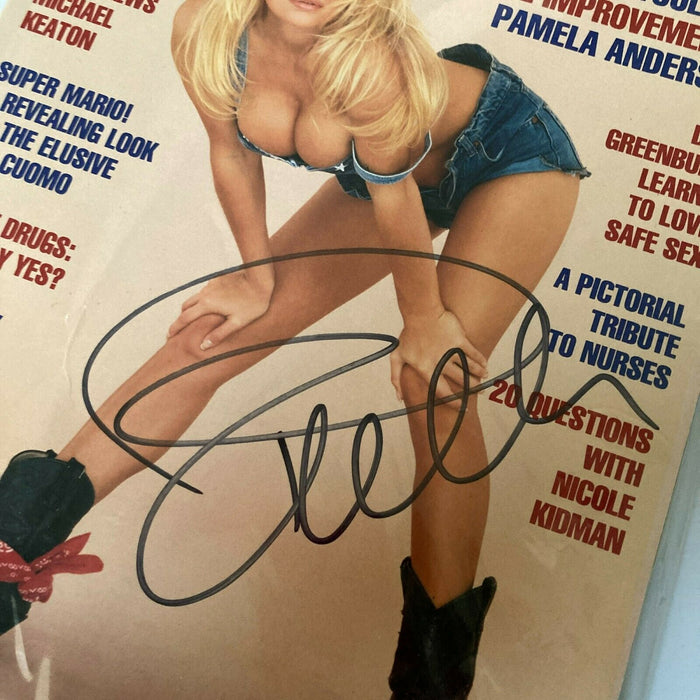 Pamela Anderson Signed Autographed 1992 Playboy Magazine With JSA COA