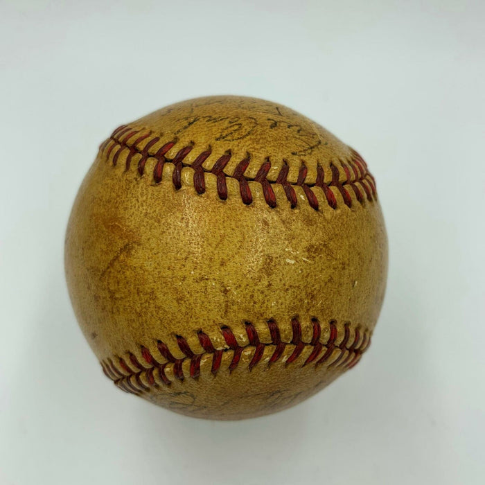 1940 New York Yankees Team Signed American League Baseball Joe Dimaggio JSA COA