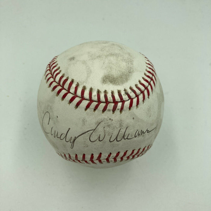 Cindy Williams Signed Autographed MLB Baseball Celebrity JSA COA