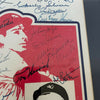 Joe Dimaggio New York Yankees Legends Multi Signed Large Framed Poster 40+ Sigs