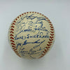 Beautiful 1951 Detroit Tigers Team Signed Baseball 29 Sigs With JSA COA