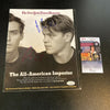 Matt Damon & Martin Frankel Signed Autographed New York Times Magazine JSA COA