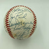 1973 Oakland A's Athletics World Series Champs Team Signed Baseball With JSA COA