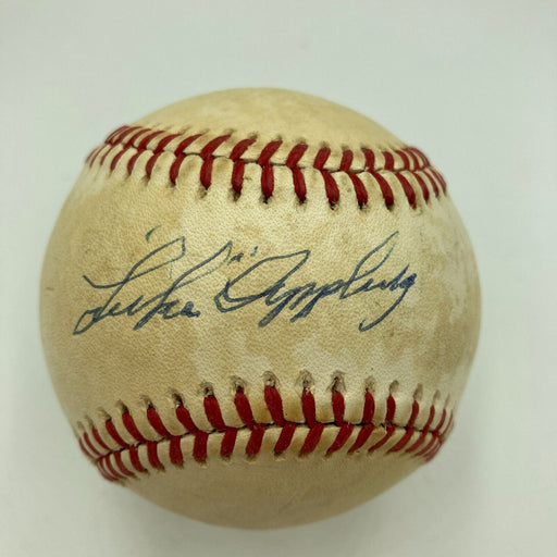 Luke Appling Signed Official American League Baseball