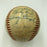 Mickey Mantle 1958 All Star Game Team Signed American League Baseball JSA COA