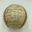 Willie Mays 1954 New York Giants World Series Champs Team Signed Baseball PSA