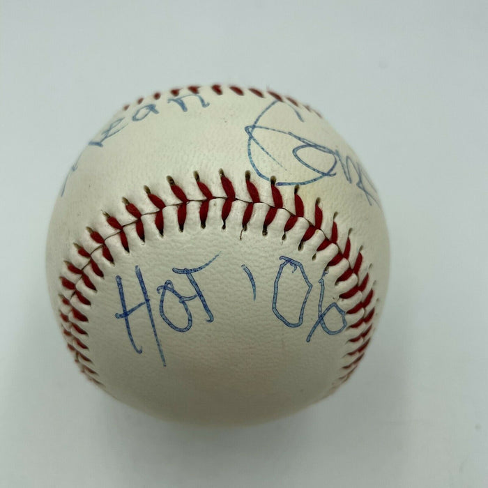 Mean Gene Okerlund Signed Autographed Baseball Wrestling JSA COA