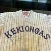 Fort Wayne Kekiongas Signed Authentic Jersey #31  First Win In Baseball History