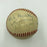 Leo Durocher 1943 Brooklyn Dodgers Minor League Team Signed Baseball