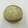 Leo Durocher 1943 Brooklyn Dodgers Minor League Team Signed Baseball