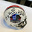 Lamar Hunt, Jackie Slater, Bob Lilly, Kenny Houston Signed HOF Mini Helmet JSA
