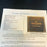 Jefferson Starship Band Signed Autographed Album With 5 Signatures JSA COA