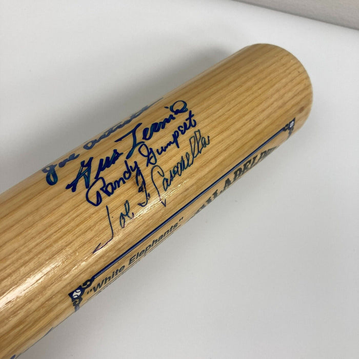 Philadelphia Athletics A's Greats Multi Signed Cooperstown Baseball Bat