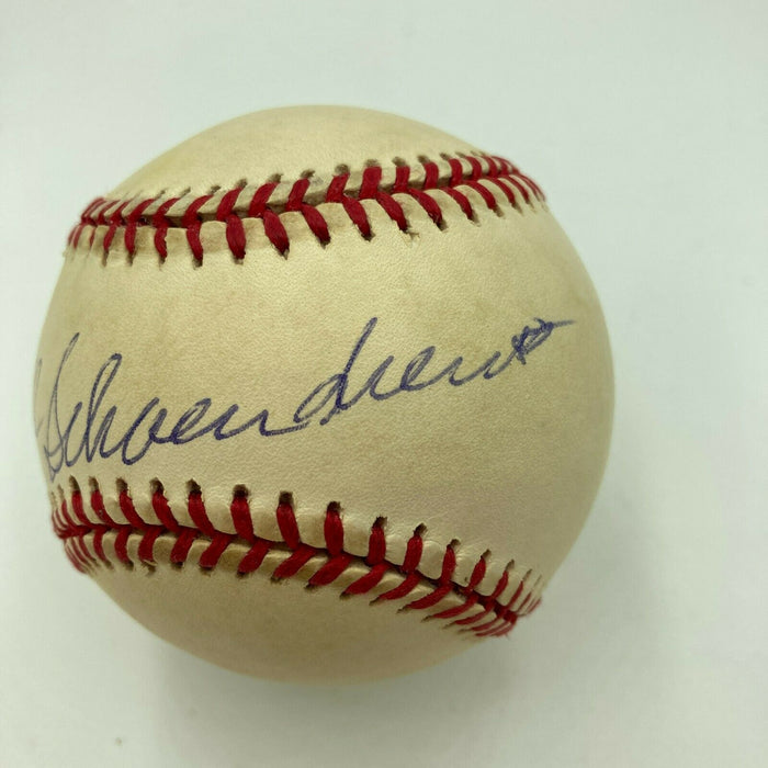 Red Schoendienst Signed Autographed Baseball With JSA COA