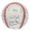Earl Weaver Frank Robinson Brooks Robinson Orioles Legends Signed Baseball PSA