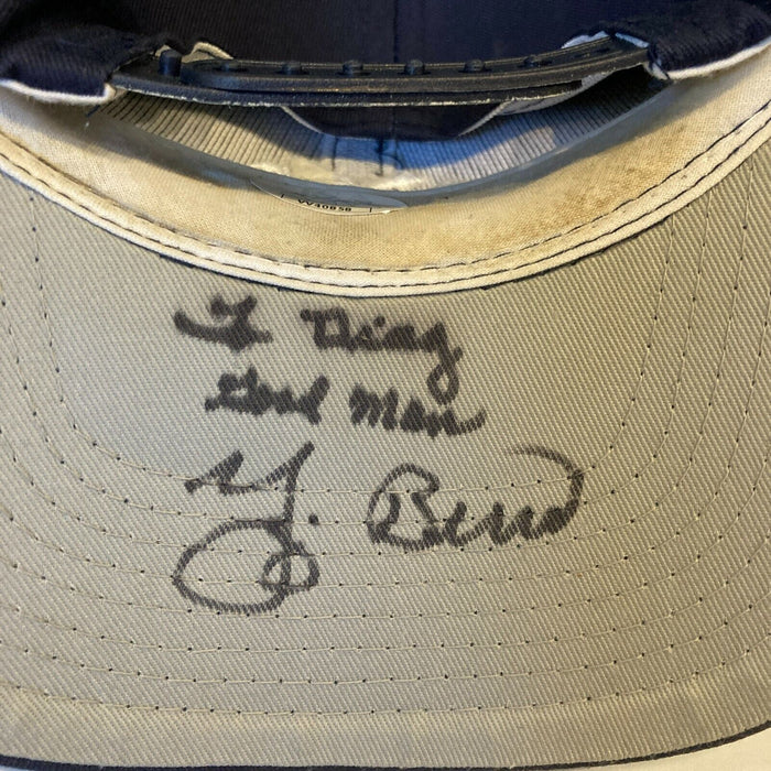 Yogi Berra Signed New York Yankees Baseball Hat JSA COA