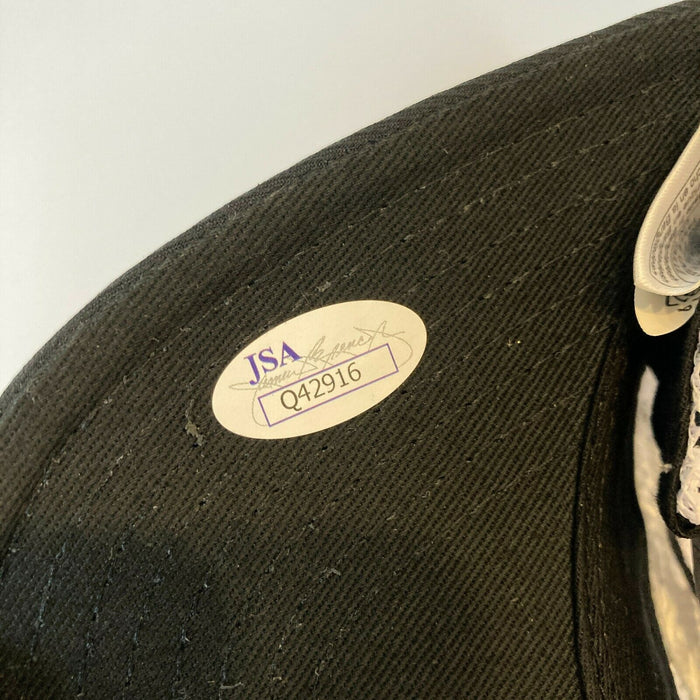 Patrick Kane Signed Chicago Blackhawks 2015 Stanley Cup Champions Hat JSA