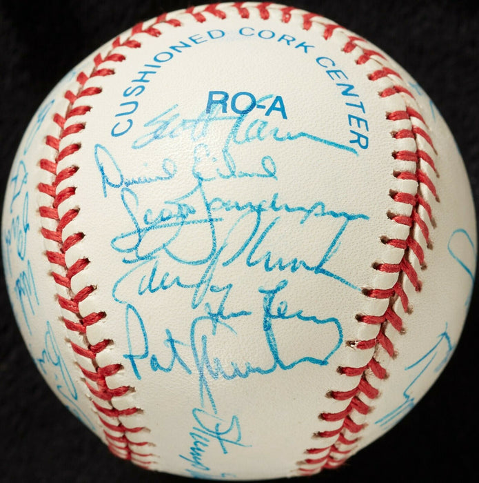 1991 New York Yankees Team Signed Baseball Don Mattingly With Beckett COA