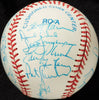 1991 New York Yankees Team Signed Baseball Don Mattingly With Beckett COA