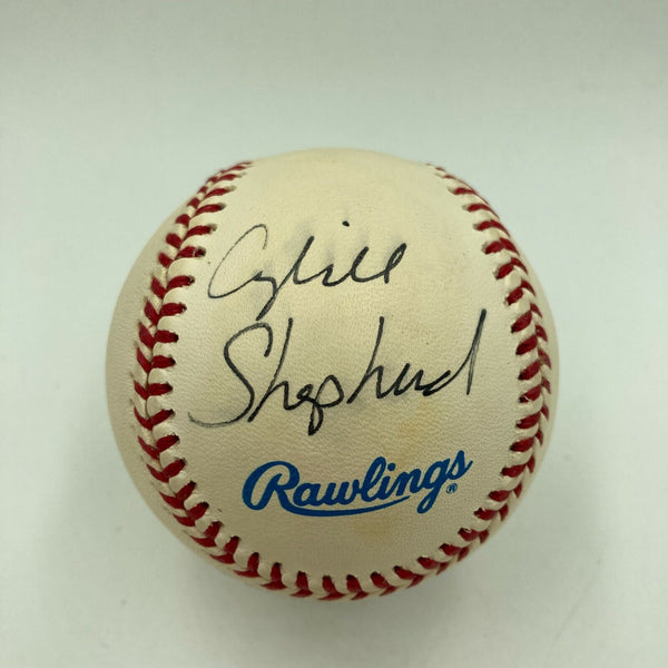 Cybill Shepherd Signed American League Baseball Movie Star With JSA COA
