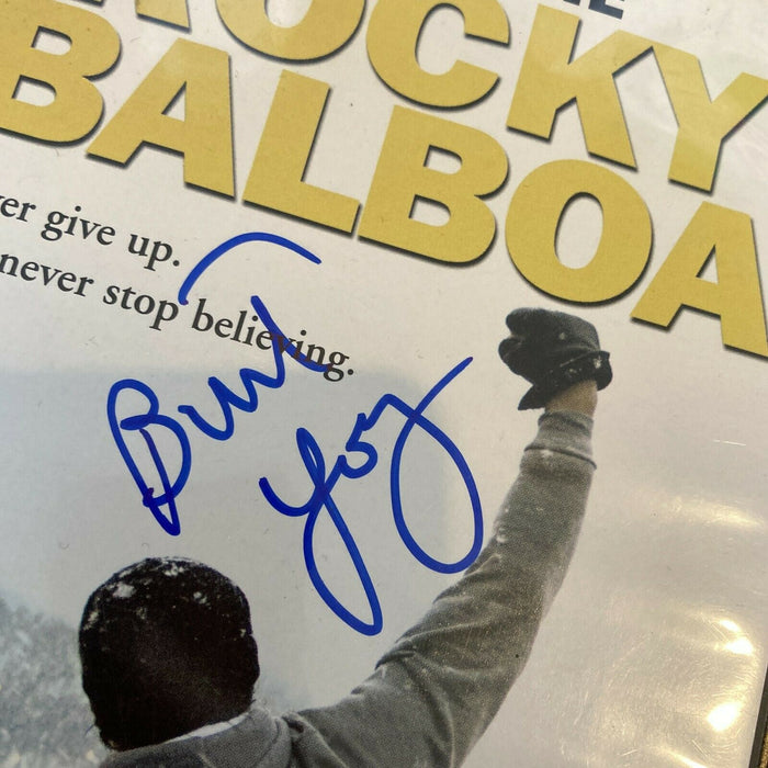 Burt Young Signed Autographed Rocky Balboa DVD Movie With JSA COA