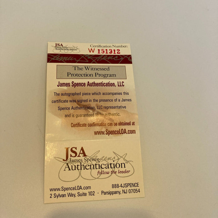 Jim Brown Signed Heavily Inscribed STATS Cleveland Browns Authentic Helmet JSA