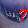 Rick Helling Signed Game Model Texas Rangers Baseball Hat Cap With JSA COA