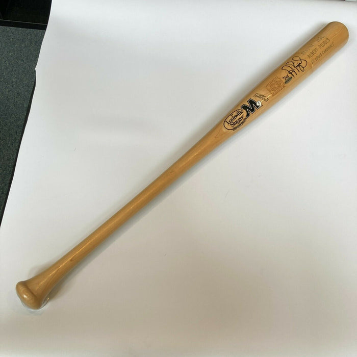 Albert Pujols Signed Louisville Slugger Game Model Baseball Bat UDA Upper Deck