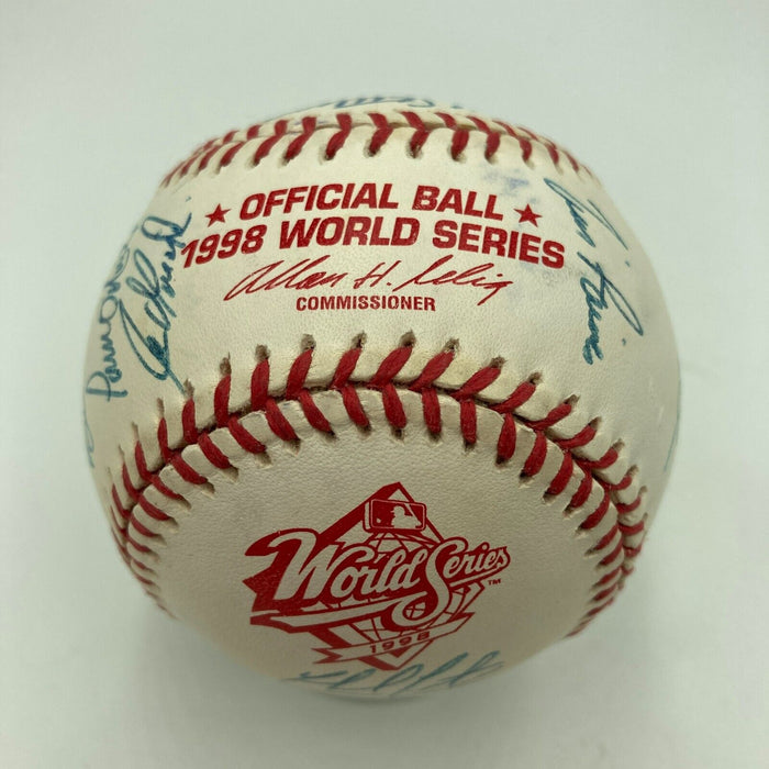 1998 New York Yankees World Series Champs Team Signed W.S. Baseball