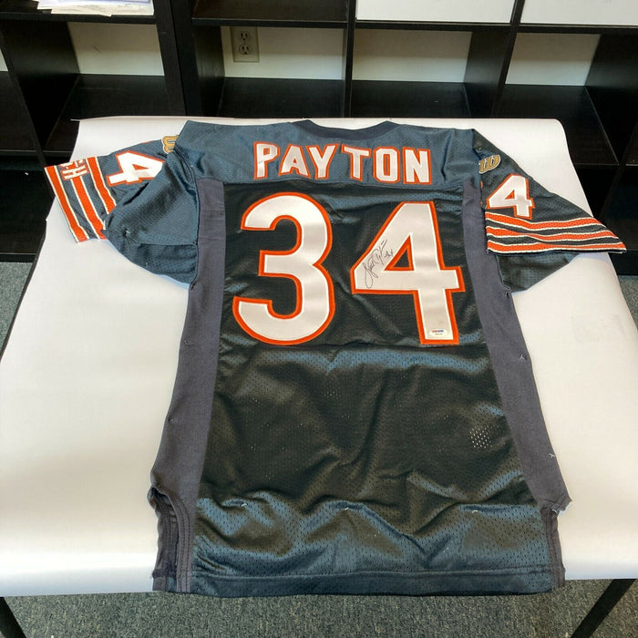 Walter Payton Signed Authentic Chicago Bears Game Model Jersey PSA DNA COA