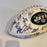 2012-13 New York Jets Team Signed Wilson NFL Football JSA COA #10