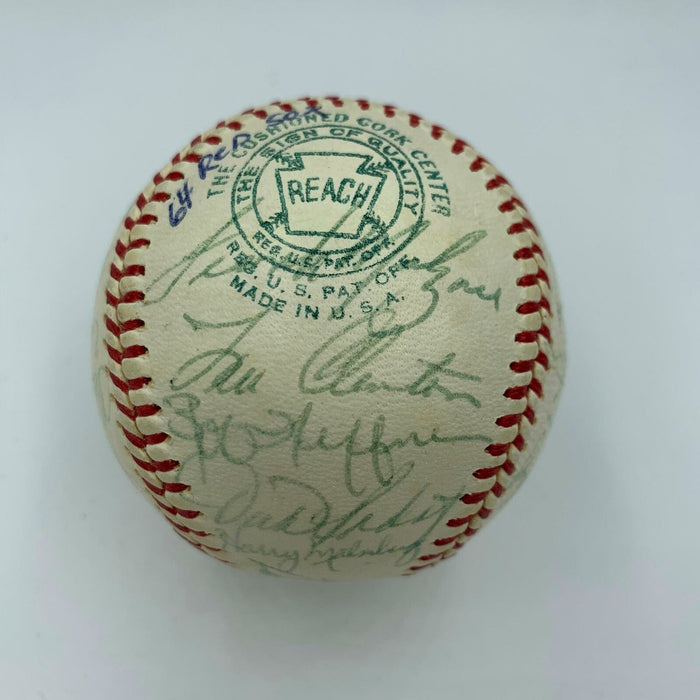 1964 Boston Red Sox Team Signed American League Baseball Carl Yastrzemski JSA