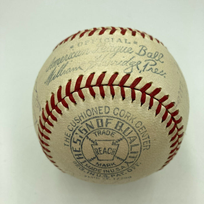 1939 New York Yankees World Series Champs Team Signed Baseball PSA DNA COA