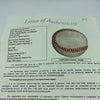 Mickey Mantle "Commerce Comet" & Joe Dimaggio Yankee Clipper Signed Baseball JSA