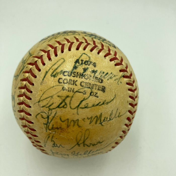 1963 Los Angeles Dodgers World Series Champs Team Signed Baseball JSA COA